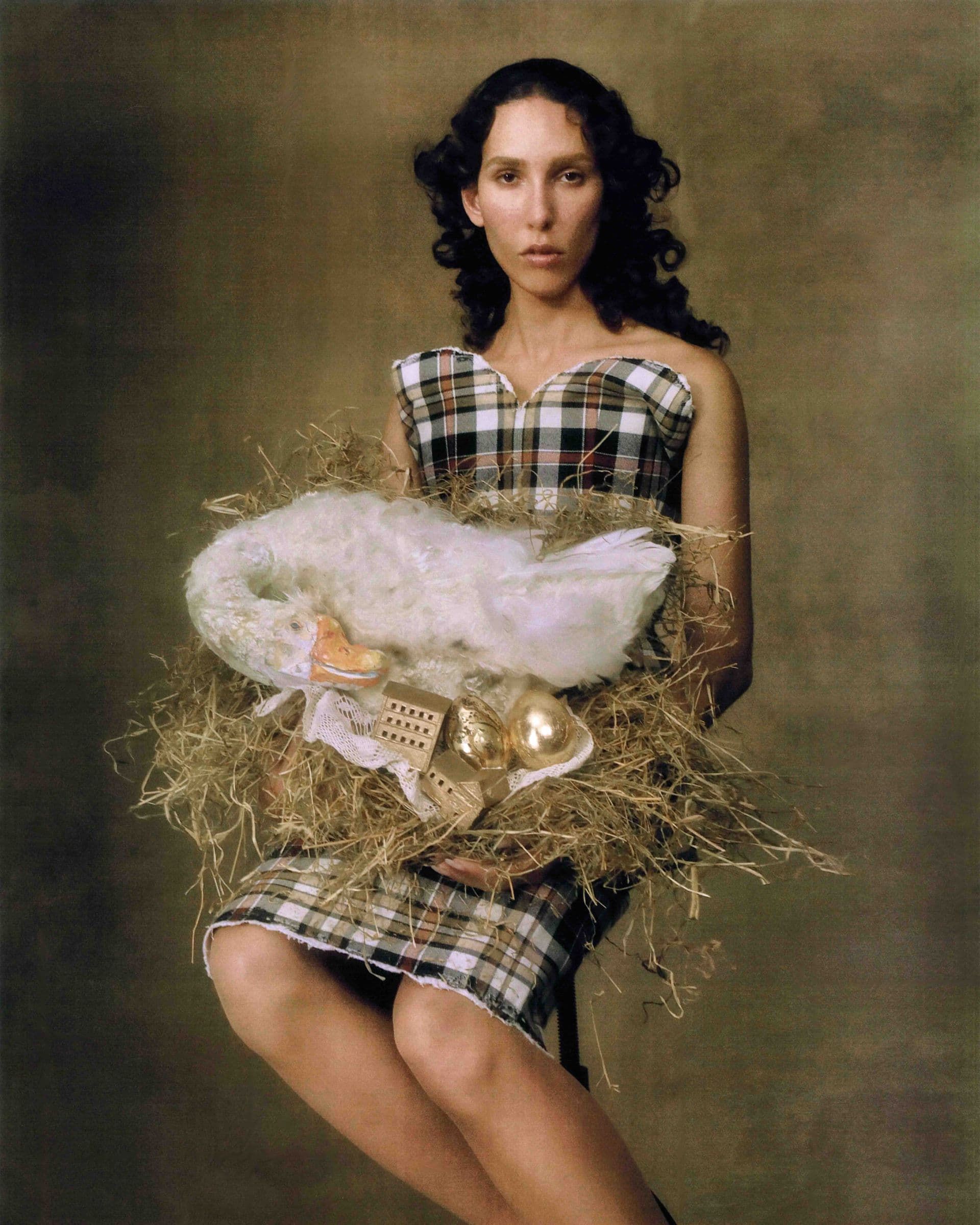 Acne Paper 20th Anniversary editorial featuring Raya Martigny photographed by Szilveszter Mako
